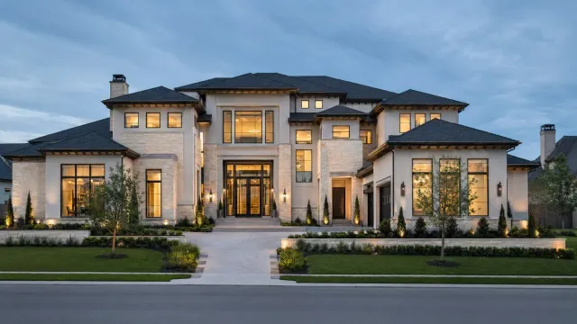 Large home example for projection preview