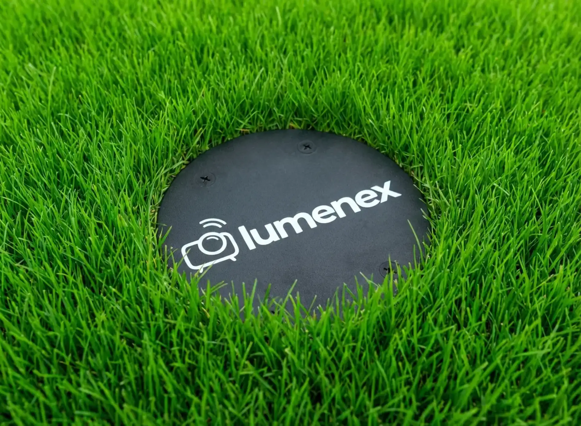 Metal ground pole for secure, theft-deterrent mounting